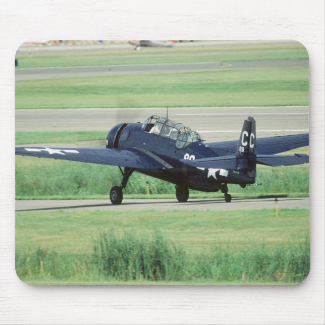 Grumman TBF/TBM Avenger Navy Carrier torpedo Mouse Pad (Front)