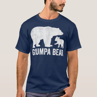 Grumpa Bear Fathers Day Grandad Shirt, Funny Cub K T-Shirt