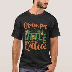 Grumpa Of The Little Cutie 1st Birthday Clementine T-Shirt