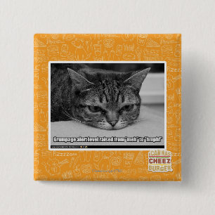 Grumpage Alert 2 Inch Square Button