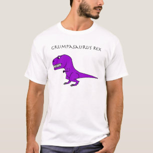 Grumpasaurus Rex Purple T-Shirt