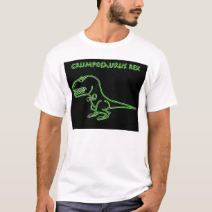 Grumposaurus Rex Neon Green T-Shirt