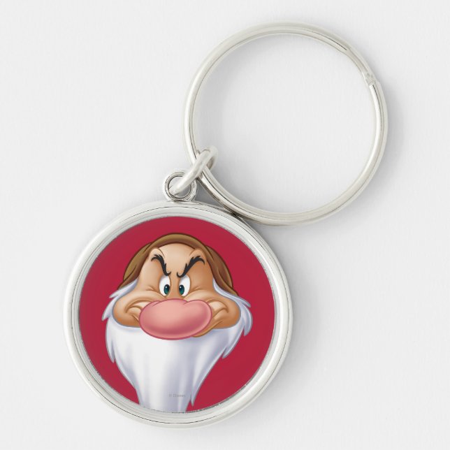 Grumpy 8 keychain (Front)
