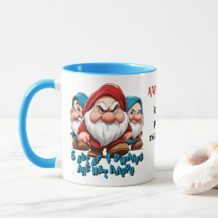 Grumpy and friends custom mug