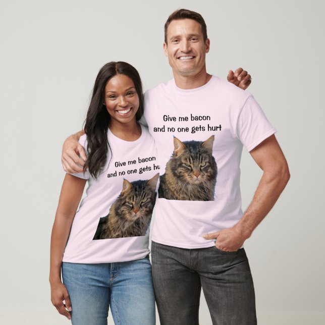 Grumpy Angel wants your bacon T-Shirt (Unisex)