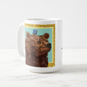 Grumpy bear needs morning coffee!  Cute Coffee Mug