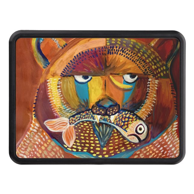Grumpy Bear       Trailer Hitch Cover (Front)