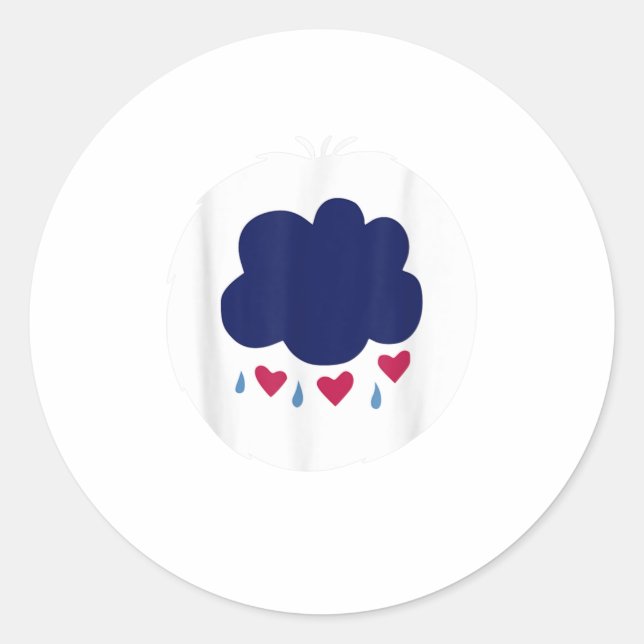 Grumpy-Care-For-Bear-Grumpy-Costume-Hal Classic Round Sticker (Front)