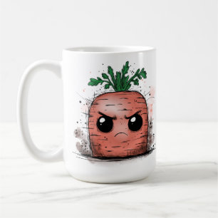 Grumpy Carrot Coffee Mug