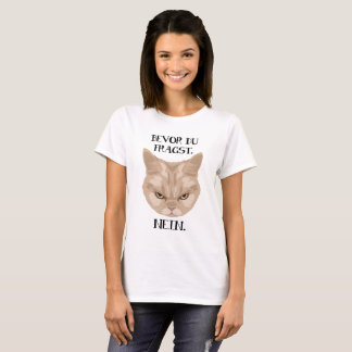 Grumpy Cat - Before you ask_No - P T-Shirt