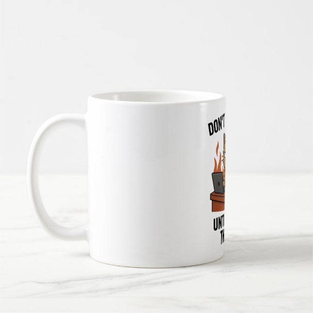 Grumpy Cat Coffee Mug (Left)