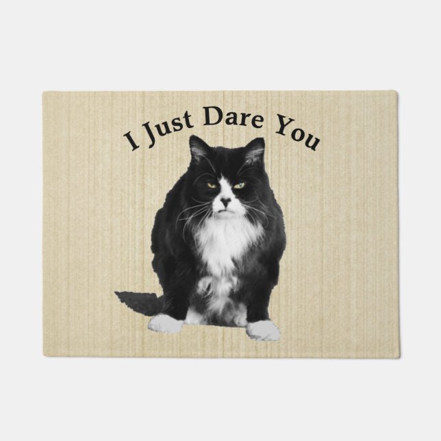 Grumpy Cat Door Mat (Front)
