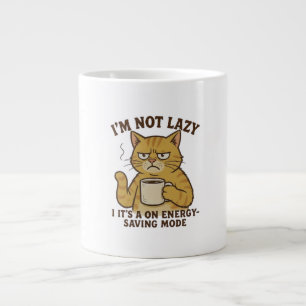 Grumpy Cat in Energy-Saving Mode Mug