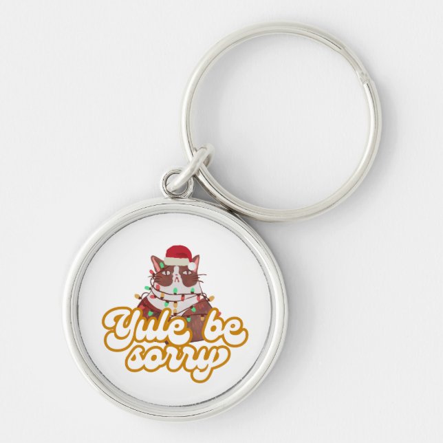 Grumpy Cat Keychain (Front)