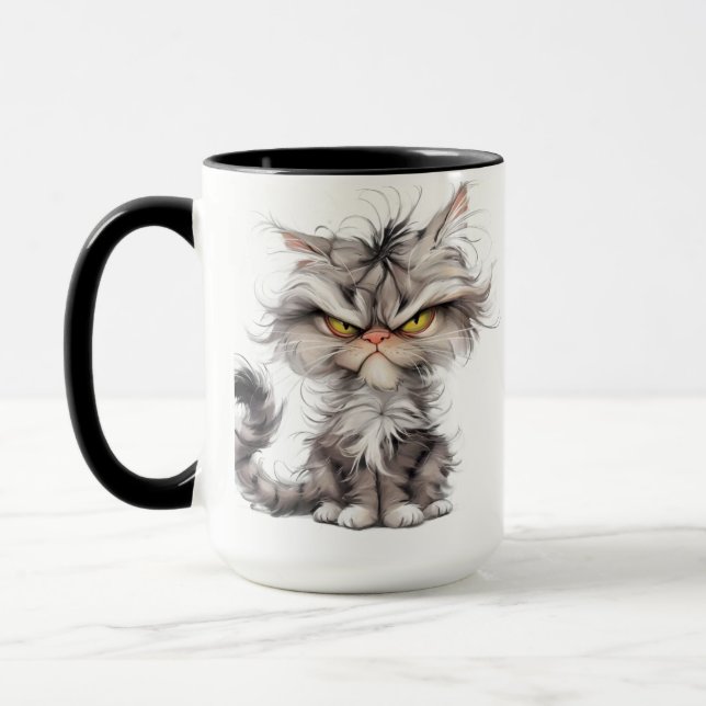grumpy cat mug (Left)