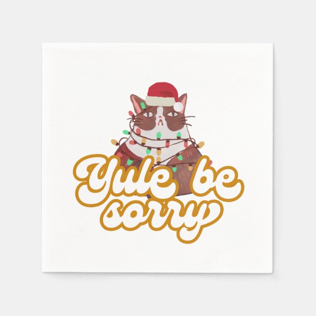 Grumpy Cat Napkins (Front)