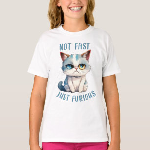 Grumpy Cat - Not Fast, Just Furious T-Shirt