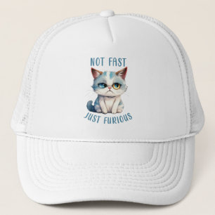 Grumpy Cat - Not Fast, Just Furious Trucker Hat