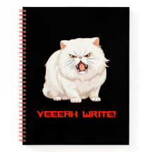Grumpy Cat Puns Fun journal notebook