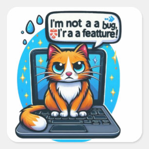 Grumpy Cat Sticker – Funny Cat Lover Sticker