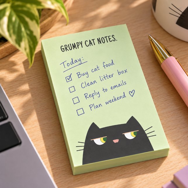 Grumpy Cat Sticky Notes Funny Cute Kawaii (Creator Uploaded)