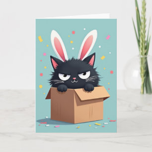 Grumpy Cat Surprise Party Card