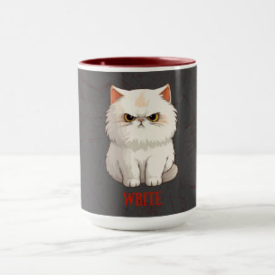 Grumpy Cat Writer Motivation Mug