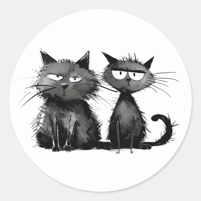 Grumpy Cats Stickers (Front)