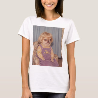 Grumpy Chihuahua's Retro Picture Day Portrait T-Shirt
