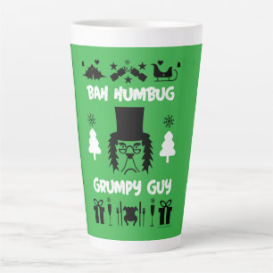 Grumpy Christmas     Latte Mug
