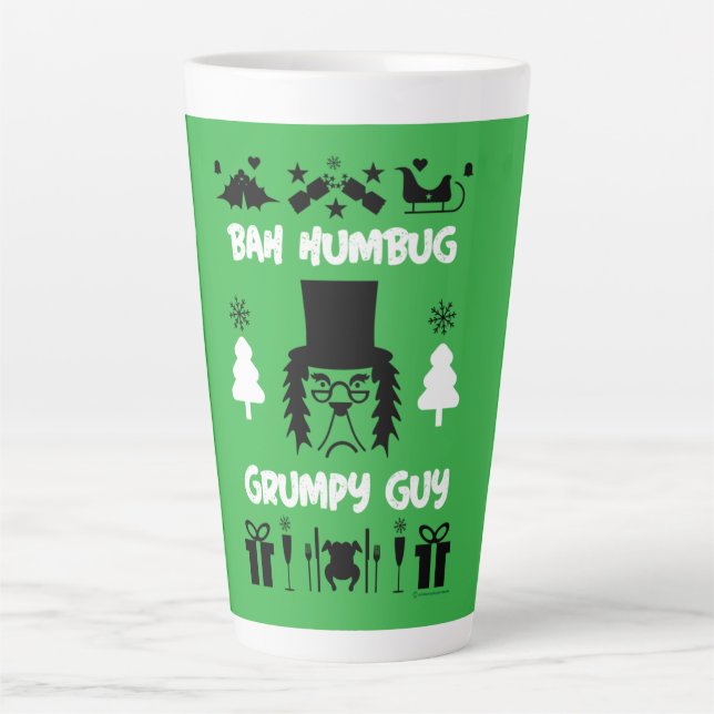 Grumpy Christmas     Latte Mug (Front)