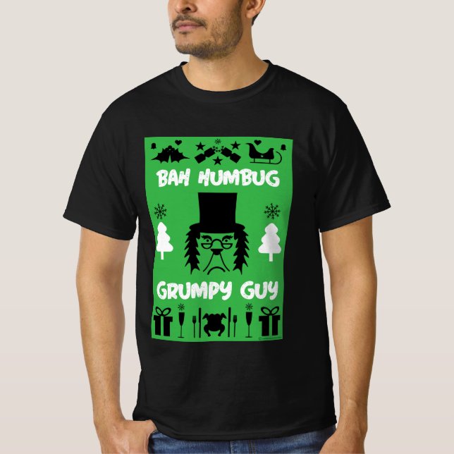 Grumpy Christmas     T-Shirt (Front)