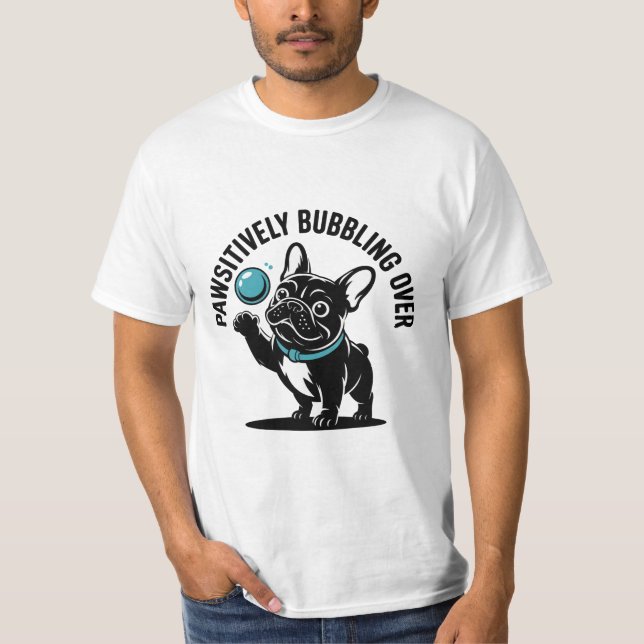 “Grumpy Corgi in Loaf Pose Tee” T-Shirt (Front)