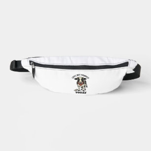 Grumpy Cow Valentine Moody Farm Humour Shirt Fanny Pack