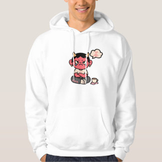 Grumpy Cute Oni – “Hell is Mild Today” Hoodie
