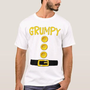 Grumpy Dwarf Halloween Costume Colour Matching Gru T-Shirt