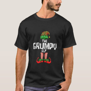 Grumpy Elf Christmas Matching Family Tank Top