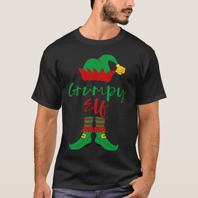 Grumpy Elf Classic T-Shirt (Front)