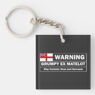 Grumpy ex Matelot Keychain