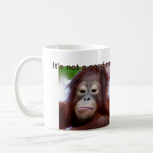 Grumpy Face Coffee Drinker Coffee Mug