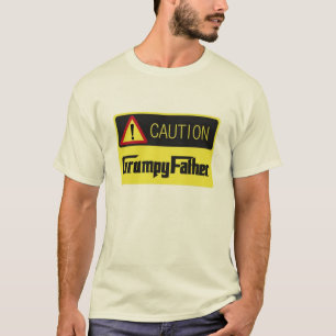 Grumpy Father's Day T-Shirt   Funny Graphic Tees