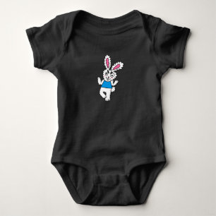 Grumpy Fluffy Bunny Baby Top