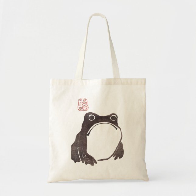 Grumpy Frog   Matsumoto Hoji Essential T Shirt Tote Bag (Front)