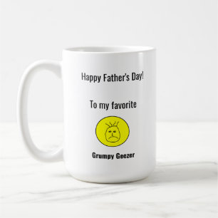 Grumpy Geezer Father's Day Coffee Mug