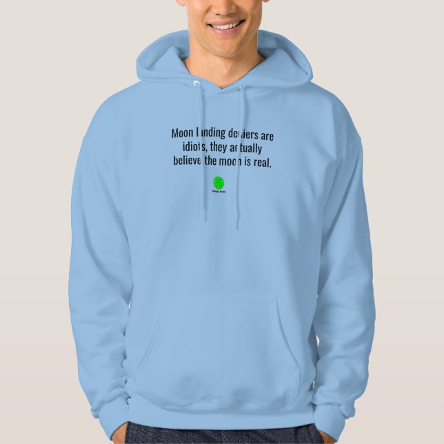 Grumpy Geezer Moon Landing Hoodie (Front)