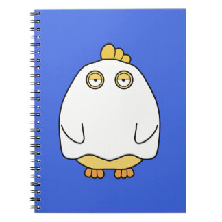 Grumpy Ghost Chick Notebook