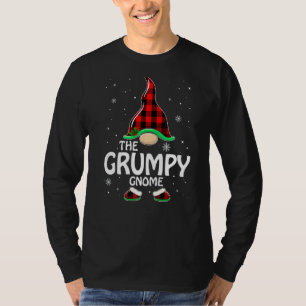 Grumpy Gnome Matching Family Group Christmas Party T-Shirt