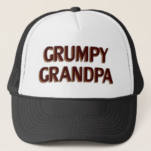 Grumpy Grandpa Trucker Hat