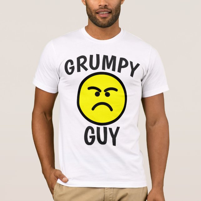 GRUMPY GUY MEN'S T-SHIRTS (Front)