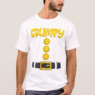 Grumpy Halloween Dwarf Costume Colour Matching  T-Shirt
